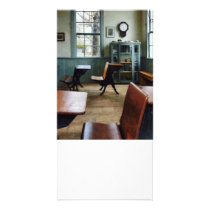 One Room Schoolhouse Personalized Photo Card
