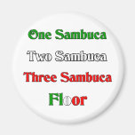 One Sambuca Fridge Magnet