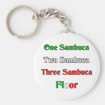 One Sambuca Key Chain