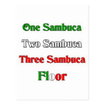 One Sambuca Post Card