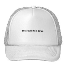 One Spoiled Brat Mesh Hat
