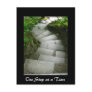 One Step at a Time Post Card