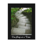 One Step at a Time postcards