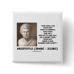 One Swallow Does Not Make A Summer Aristotle Quote Pin