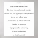 one tear posters
