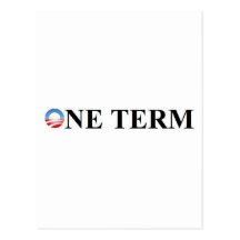 ONE TERM POSTCARDS