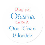 One Term Wonder stickers