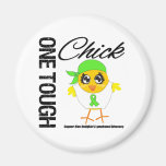 One Tough Chick Non-Hodgkin's Lymphoma Warrior Refrigerator Magnets