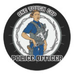 One Tough Female Cop stickers