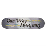 One Way Custom Skate Board