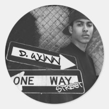 One Way Street Sticker