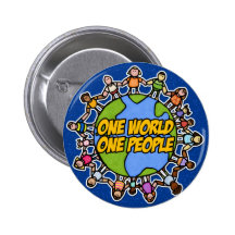 one world one people buttons