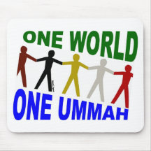 One World One Ummah Mousepads