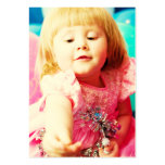 One Year Old  Girls Birthday Photo Cards