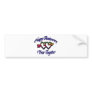 One Year Together Bumper Sticker