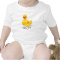 onesie 6 (writing on back) t-shirts