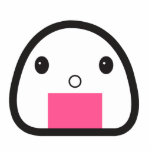 Onigiri Pink photo sculptures