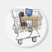 OnLineEasyShopping070709 Fridge Magnets