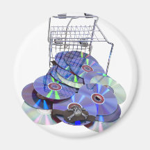 OnlineSoftwareShopping070709 Fridge Magnet