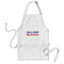 Only Child Big Brother Apron