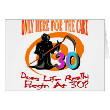 Only Here For The Cake Greeting Card