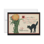 Only One Life To Live Vintage Halloween invitations