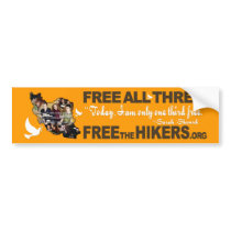 Only One Third Free BUMPER STICKER