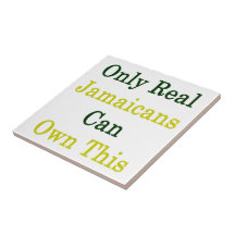 Only Real Jamaicans Can Own This Tiles