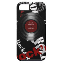 only rock & roll ~ music iPhone 5 cases