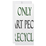 Only Smart People Recycle rack cards
