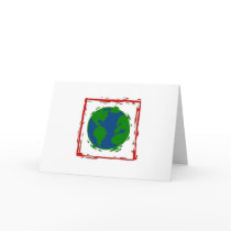 "Only Those Who Try, Can Change the World" Card