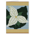 ONTARIO'S TRILLIUM cards