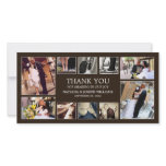 ONYX COLLAGE | WEDDING THANK YOU CARD photo cards