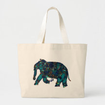 Onyx Elephant Bag