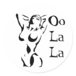 Oo La La Sticker
