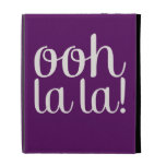 Ooh La La iPad Folio Cover