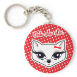 Ooh La La Kitty keychains