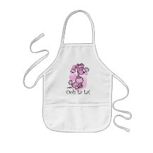 Ooh La La Poodle Apron