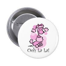 Ooh La La Poodle Pins