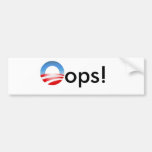 Oops! Bumper Stickers