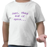 Oops, they did it again... t-shirts
