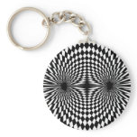 Op Art #12 keychains