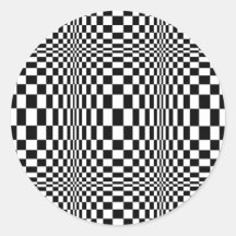OP -Art #1 at Emporio Moffa Sticker
