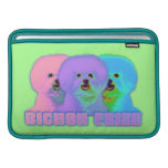 Op Art - Bichon Frise MacBook Air Sleeve