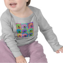 Op Art - Bichon Frise Tshirts