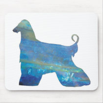 Opal Afghan Hound Mousepad