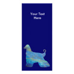 Opal Afghan Hound Rack Card