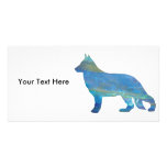 Opal German Shepherd Photo Card