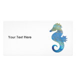 Opal Sea Horse Photo Card