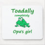 opa's girl mousepads